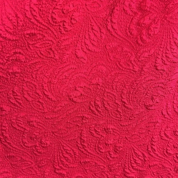 Who What Wear Puff Short Sleeve Dress Barberry Size Medium - Picture 6 of 13